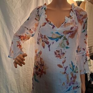 Spense Multicolor Floral Blouse